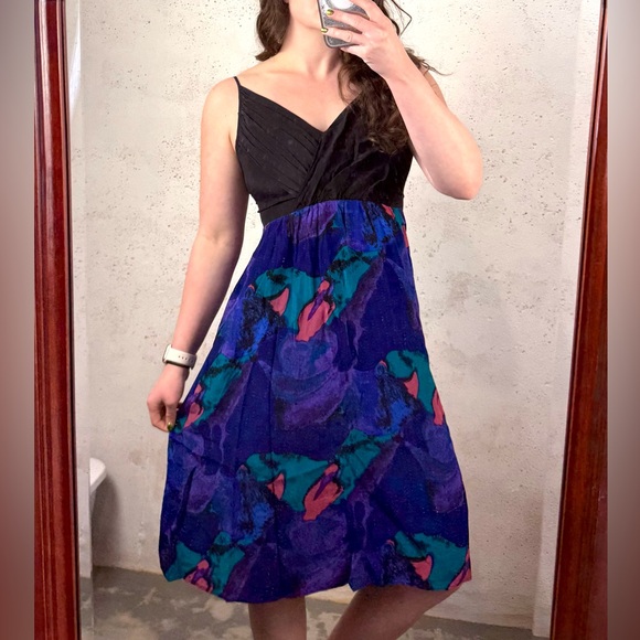 Yumi Kim Dresses & Skirts - Yumi Kim Black and Blue Dress